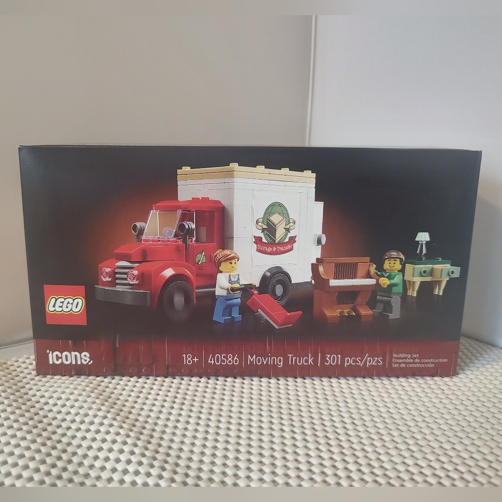 Lego 40586 Moving Truck Icons NWT Building Toy Set